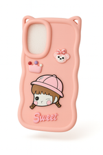 Load image into Gallery viewer, Cute 3D Cartoon Silicone Phone Case Cover Compatible with Samsung A06