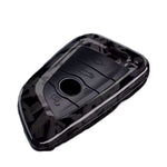 Load image into Gallery viewer, ABS Forged Carbon Fibre Look Car Key Case Cover