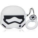 Load image into Gallery viewer, Inspired by Stormtrooper Generic Silicone Protective Case Compatible with Earpods 1/2
