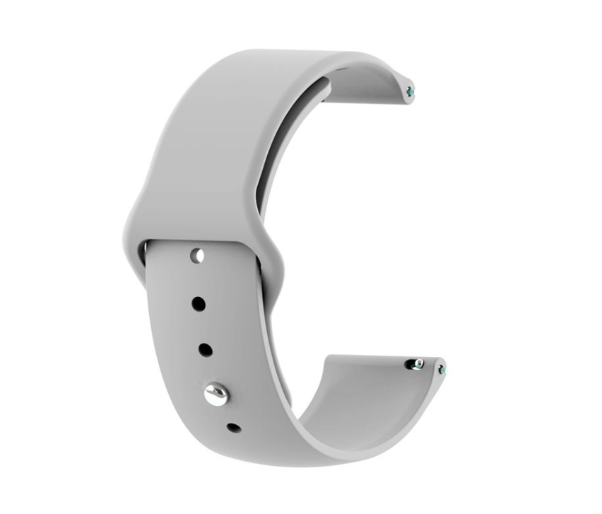 22mm Universal Silicone Watch Strap with Tuck-In Pin