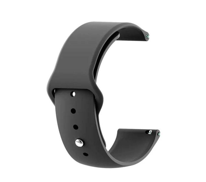 22mm Universal Silicone Watch Strap with Tuck-In Pin
