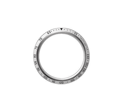 Anti-Scratch Bezel Ring Protector For Samsung Galaxy Watch 5 Pro 45M - Silver