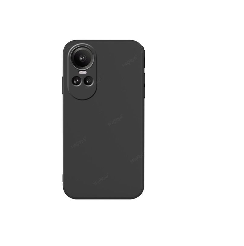 Silicone Protective case for Oppo Reno 10 - Black