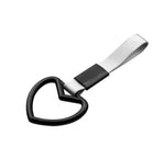 Load image into Gallery viewer, SSA JDM/Japanese Tsurikawa Heart and Nylon Strap - Black and White
