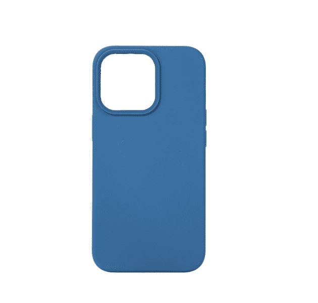 Silicone Back Cover for iPhone 14 - Blue