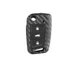 Load image into Gallery viewer, Carbon Design Silicone Key Cover Fob Case
