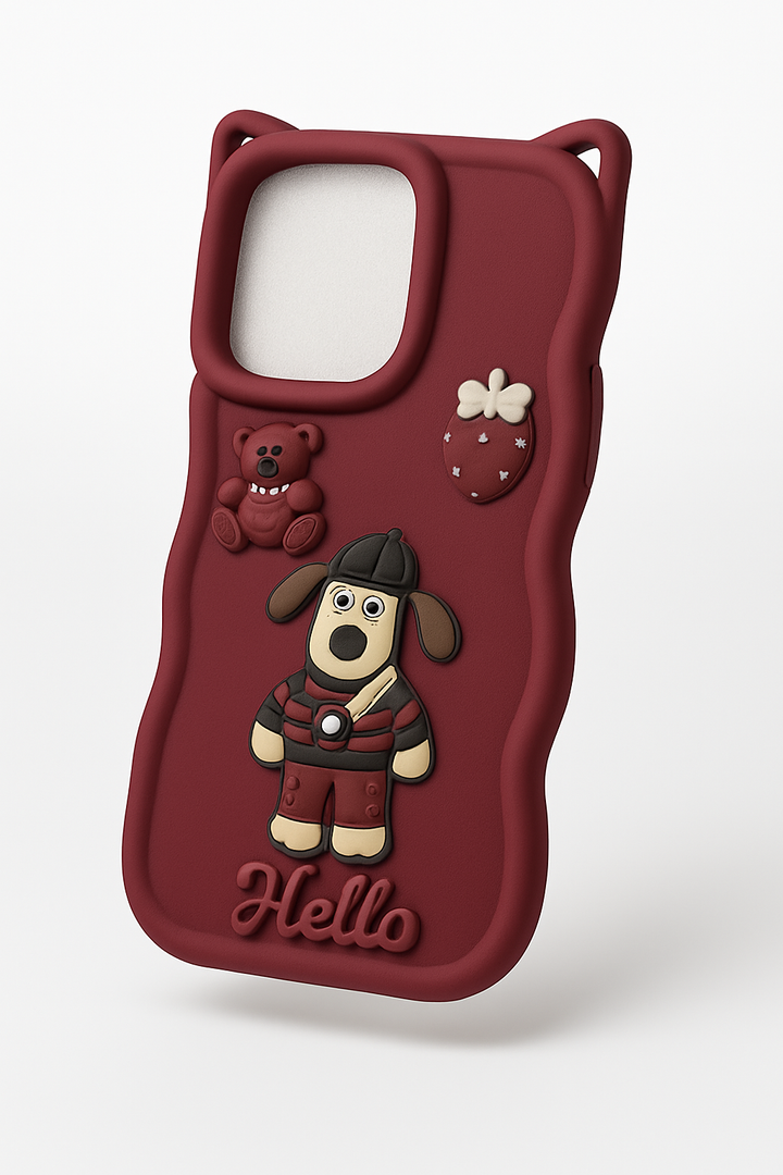 Cute 3D Cartoon Silicone Phone Case Cover Compatible with Honor X7C