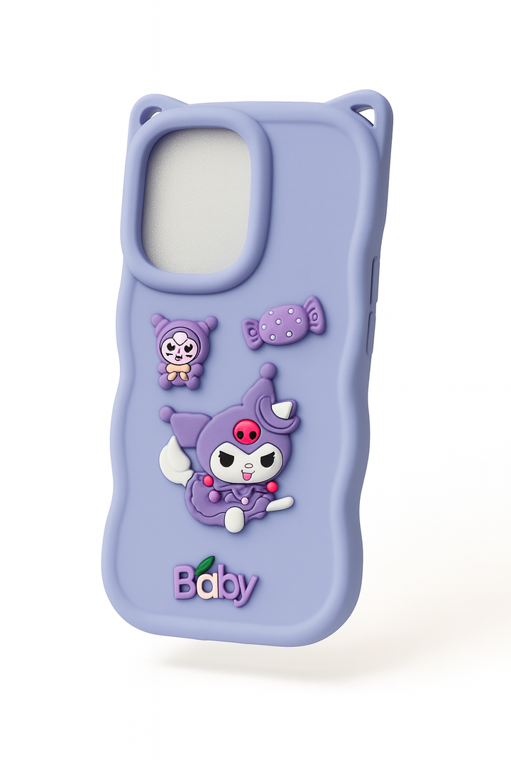 Cute 3D Cartoon Silicone Phone Case Cover Compatible with Honor X7C