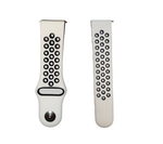 Load image into Gallery viewer, Silicone Watch Strap for Fitbit Versa - White &amp; Black
