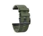 Load image into Gallery viewer, Silicone Strap Compatible with Garmin Fenix 6X, 6X Pro,3HR, 5X Army Green
