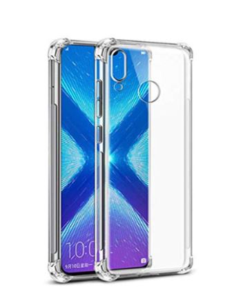 Shock-resistant Transparent TPU Case For Honor X8