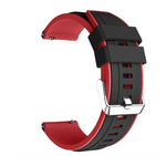 Load image into Gallery viewer, Replacement Dual Color Watch Strap For Huawei Watch GT 2 46mm 22mm - Red, Black
