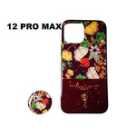 Load image into Gallery viewer, iPhone 12 Pro Max Floral case with Pop/S grip
