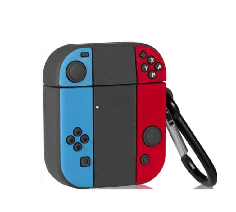 3D Nintendo Switch Style Silicone Protective Case For Airpods 1/2