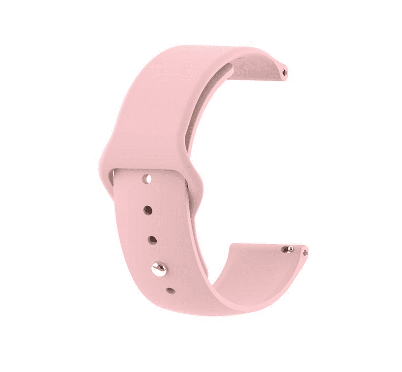 20mm Silicone Replacement Strap for Samsung Galaxy Active 2 smart watch - Pink