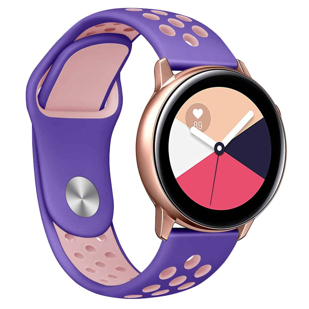 20mm Sport Replacement Dual Color Strap For Samsung Active 2