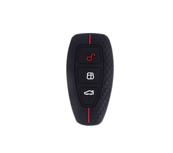 SSA Silicone Key Fob Case Compatible with Ford Focus, Ecosport, Kuga
