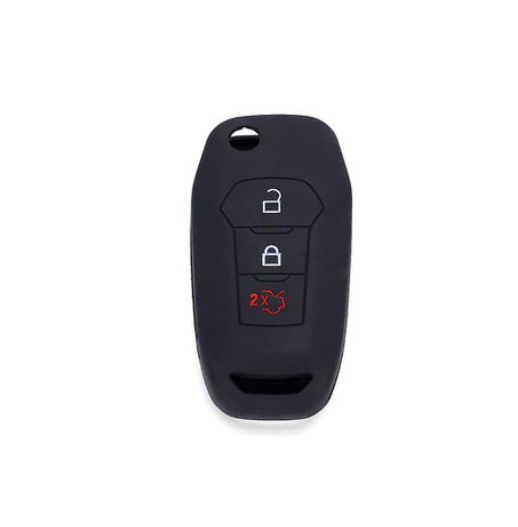 Silicone Key Fob Case Compatible with Ford Ranger,Fiesta, Ecosport