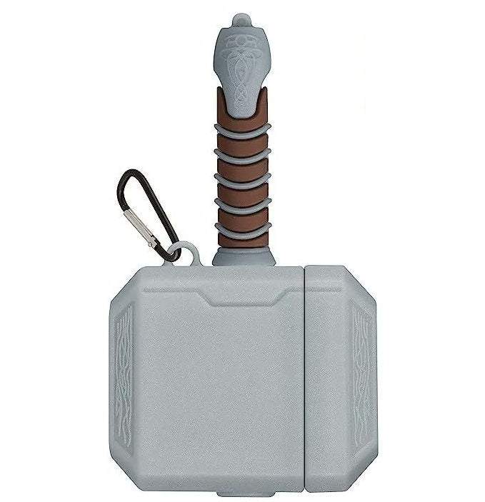 Inspired by Thors Hammer Silicone Protective Case Compatible with Earpods 1/2