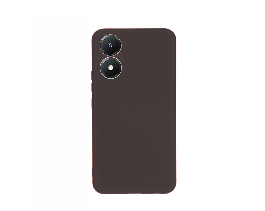 SSA Silicone Back Cover For Vivo YO2S - Black