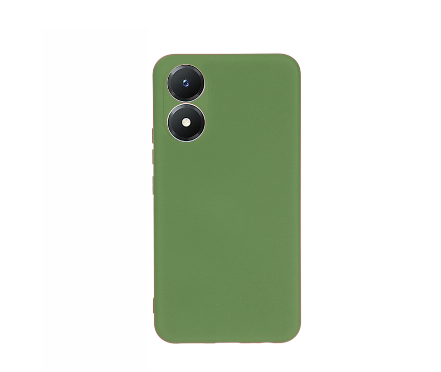 SSA Silicone Back Cover For Vivo YO2S - Dark green