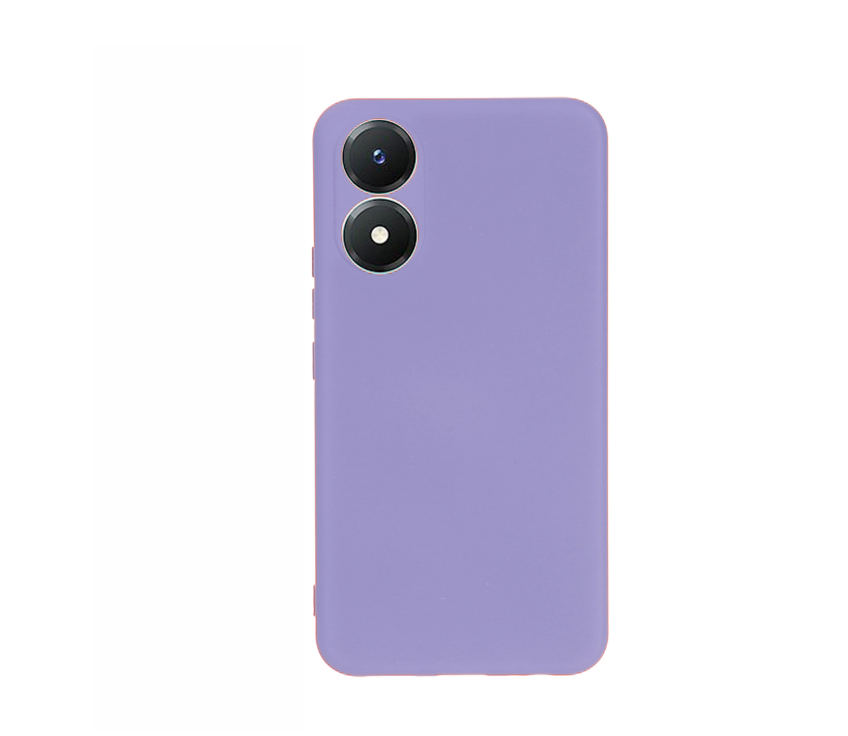 SSA Silicone Back Cover For Vivo YO2S - Lilac