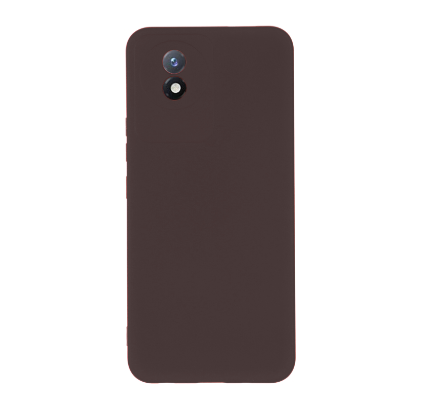 Silicone Back Cover For Vivo YO2 - Black