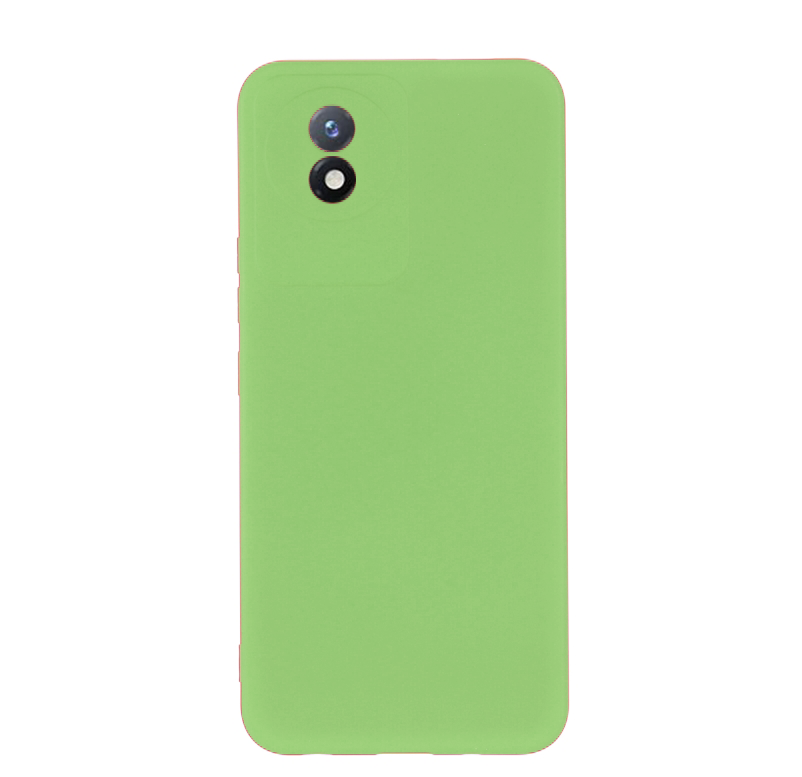 Silicone Back Cover For Vivo YO2 - Light green