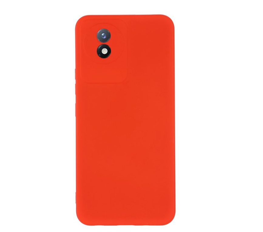 Silicone Back Cover For Vivo YO2 - Red