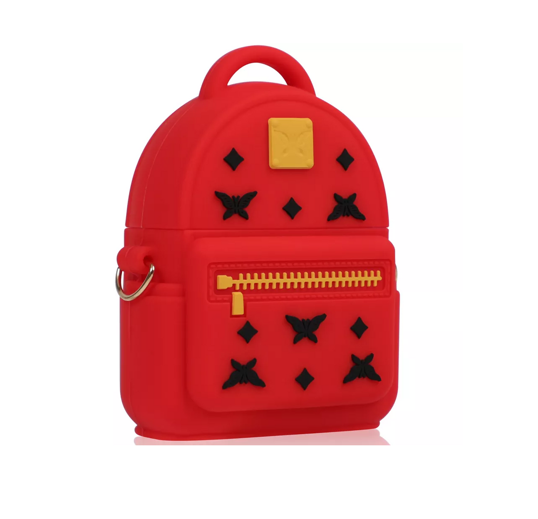 3D Backpack Bag Series Earpods Case Compatible with Earpods 1 and 2