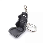 Load image into Gallery viewer, SSA Racing Seat Metal Key Chain - Black
