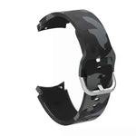 Load image into Gallery viewer, Silicone Strap for Samsung Galaxy Watch 4 and 5 / Classic- Black Camo
