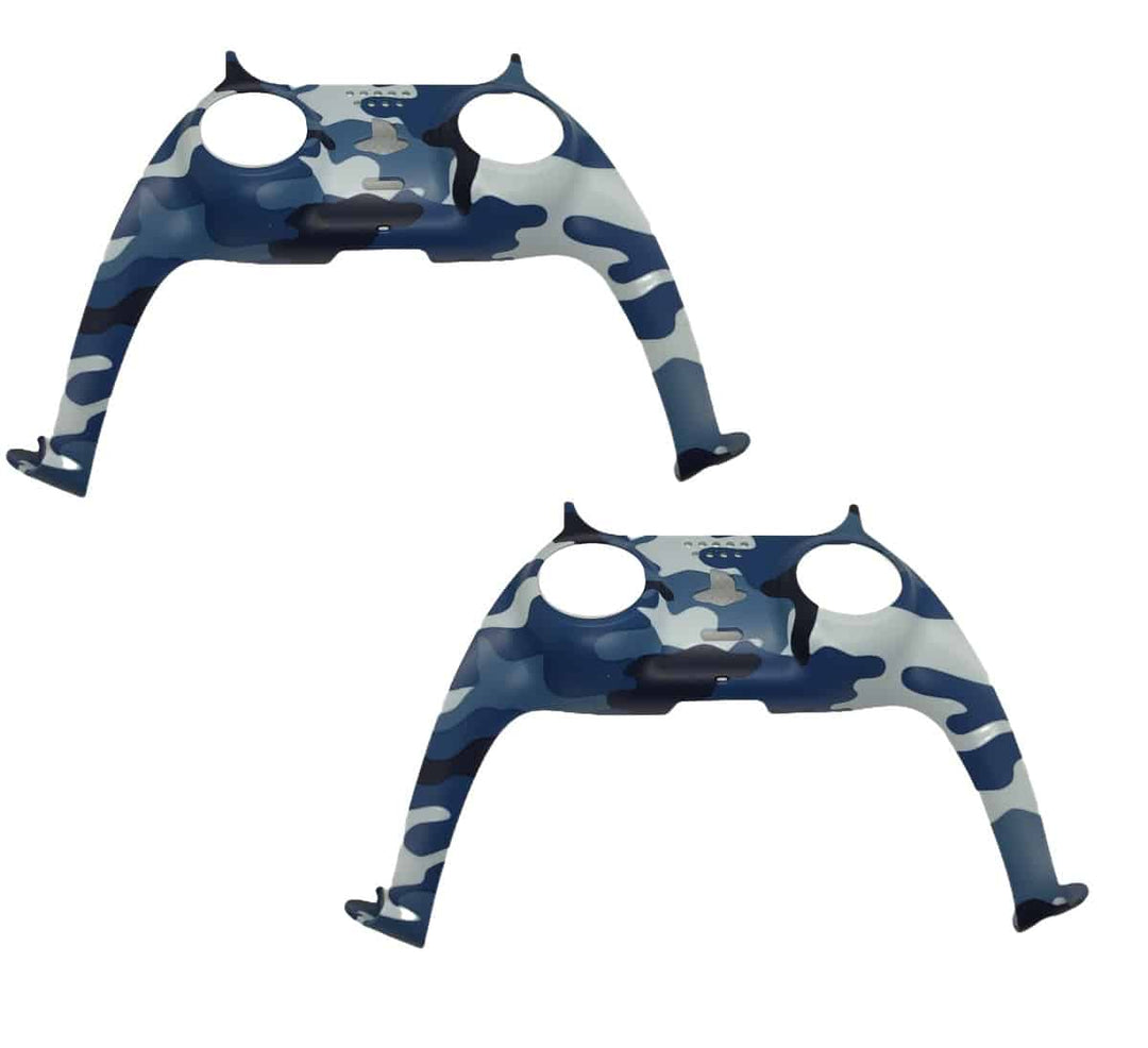 DIY Decorative Strip Cover for PS5 Dualsense Controller (Set Of 2) Camo - Blue