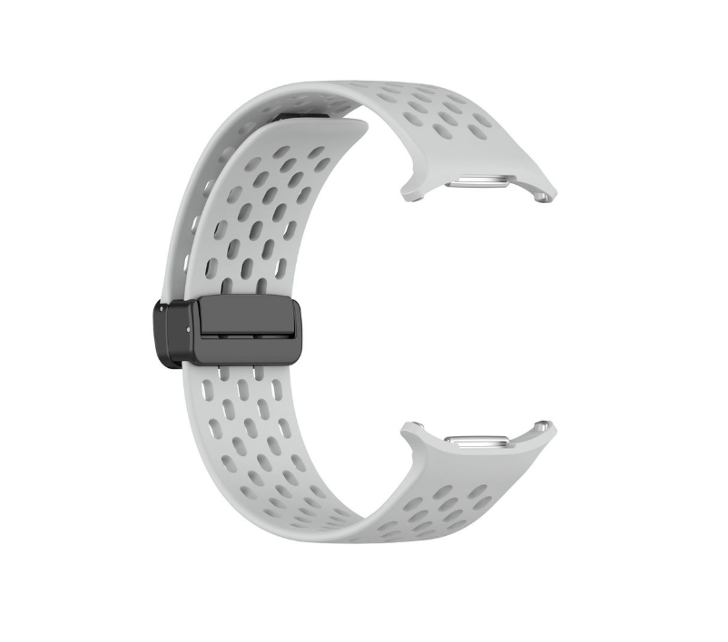 Breathable Silicone Magnetic Strap for Samsung Galaxy Watch 7 Ultra 47mm