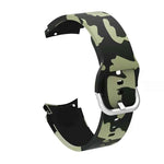 Load image into Gallery viewer, Silicone Strap for Samsung Galaxy Watch 4 and 5 Classic- Camo
