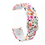 Load image into Gallery viewer, Silicone Strap for Samsung Galaxy Watch 4 and 5 Classic- Floral
