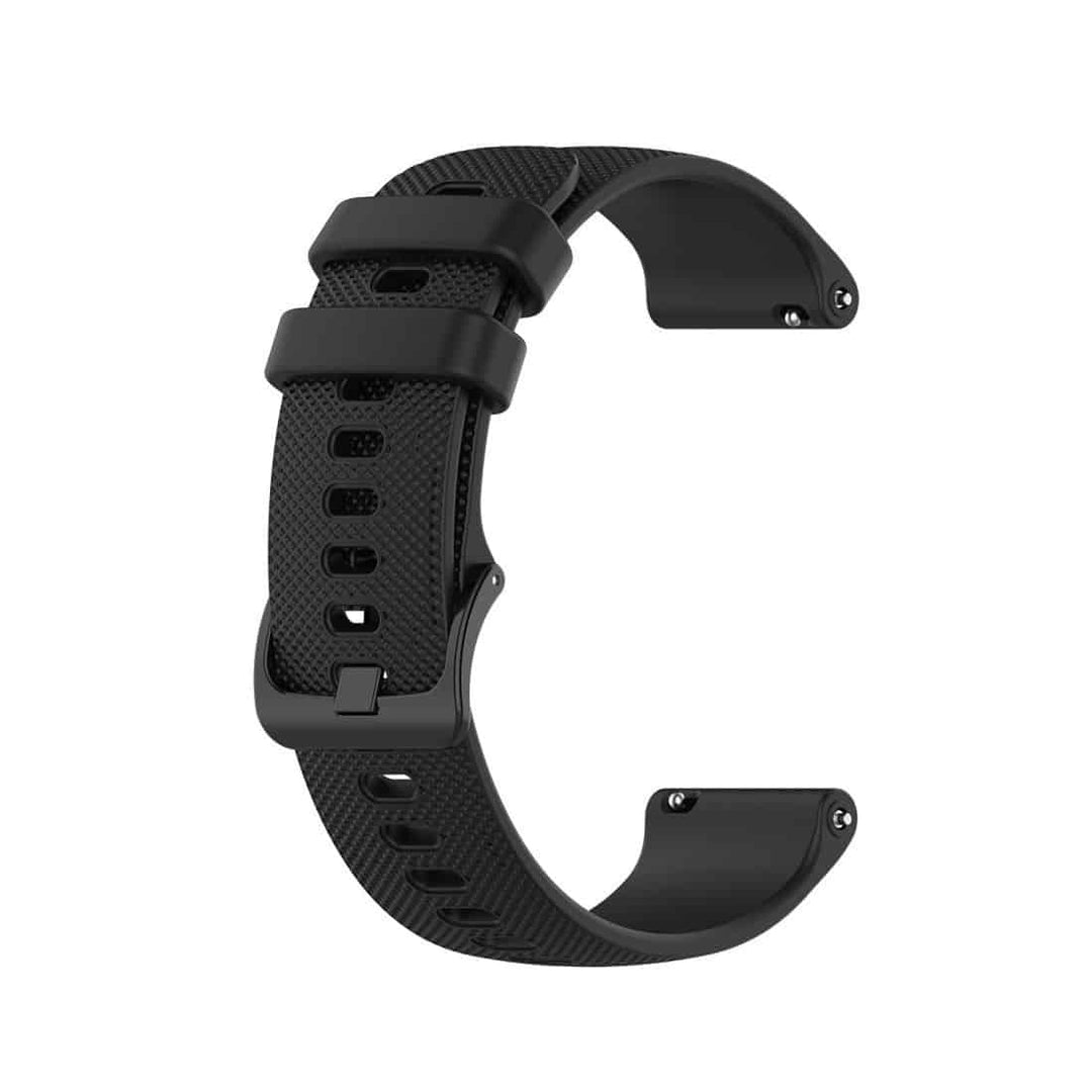 Compatible Strap for Garmin Venu SQ  Vivoactive 3  Forerunner 245 - Black