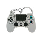 Load image into Gallery viewer, SSA Gamer PS4 Controller Style Silicone Key Chain - Grey
