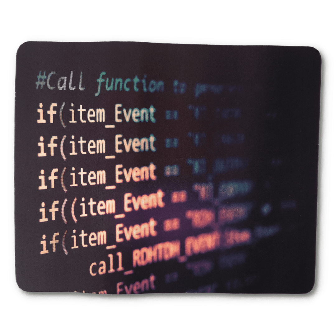 Code Design Mouse Pad