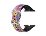 Load image into Gallery viewer, Multicolor Smiley Watch Strap Compatible With Apple Watch 38/40/41mm
