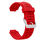 Load image into Gallery viewer, Silicone Watch Band For Garmin Forerunner 220/230/630/235 - Red
