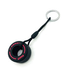 Load image into Gallery viewer, Formula 1 Inspired PVC Soft Rubber Tire Keychain
