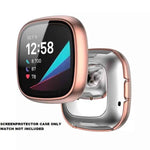 Load image into Gallery viewer, Protective Case &amp; Screen Protector - Fitbit Versa 3 / Sense - Rose Gold
