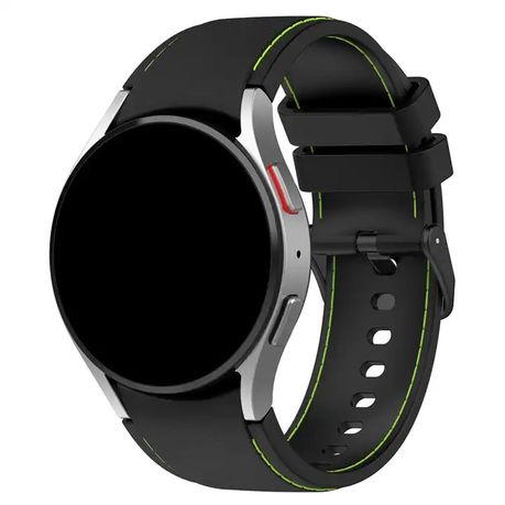 Silicone Sport Watch Strap: Samsung Watch 4/5/6/ 7 40mm 44mm 42MM 46MM