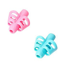 Load image into Gallery viewer, 2 Piece Pencil Grip Holder Ergonomic Butterfly Design
