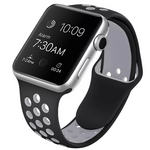 Load image into Gallery viewer, Dual Color Silicone band For Apple Watch Strap 38/40MM Smartwatch
