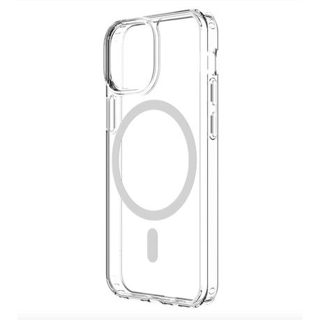 Wireless Mag-safe Magnetic Charging Clear Case for iPhone 14 Plus SSA