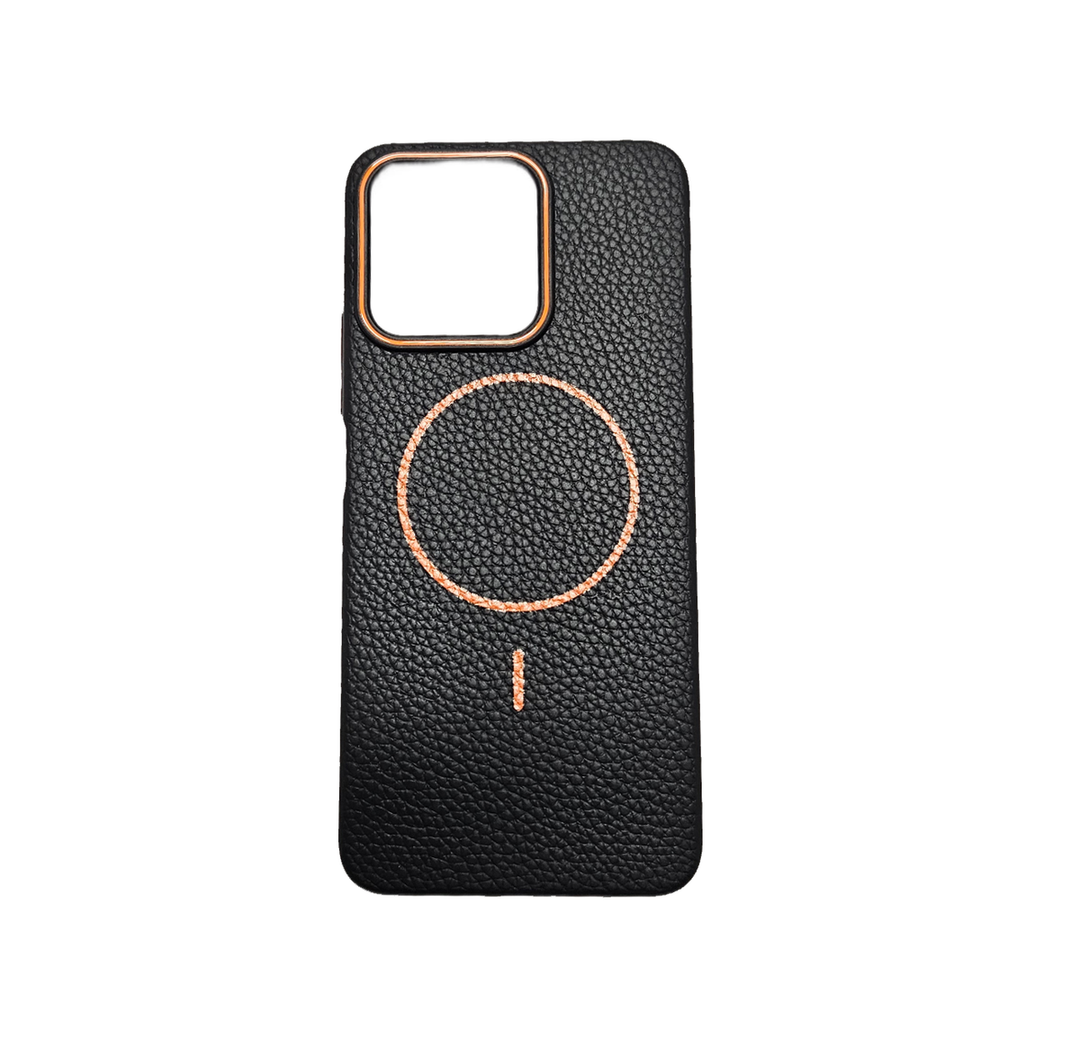Premium Magnetic Leather Texture Case for Honor X7C