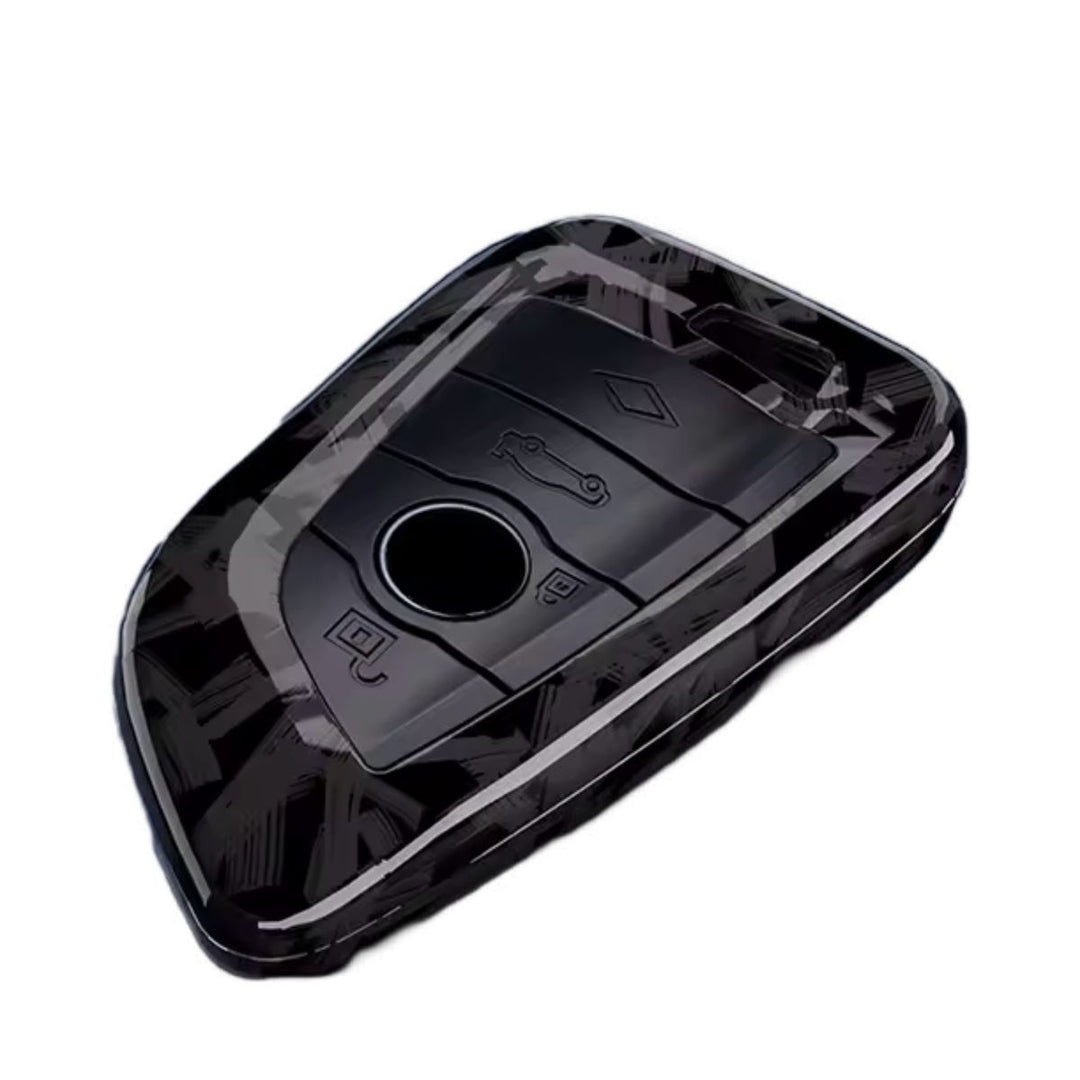 ABS Forged Carbon Fibre Look Car Key Case Cover