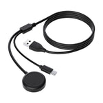 Load image into Gallery viewer, 2-in-1 Wireless Magnetic Fast Charging Cable for Samsung Galaxy Watches 1 - 7
